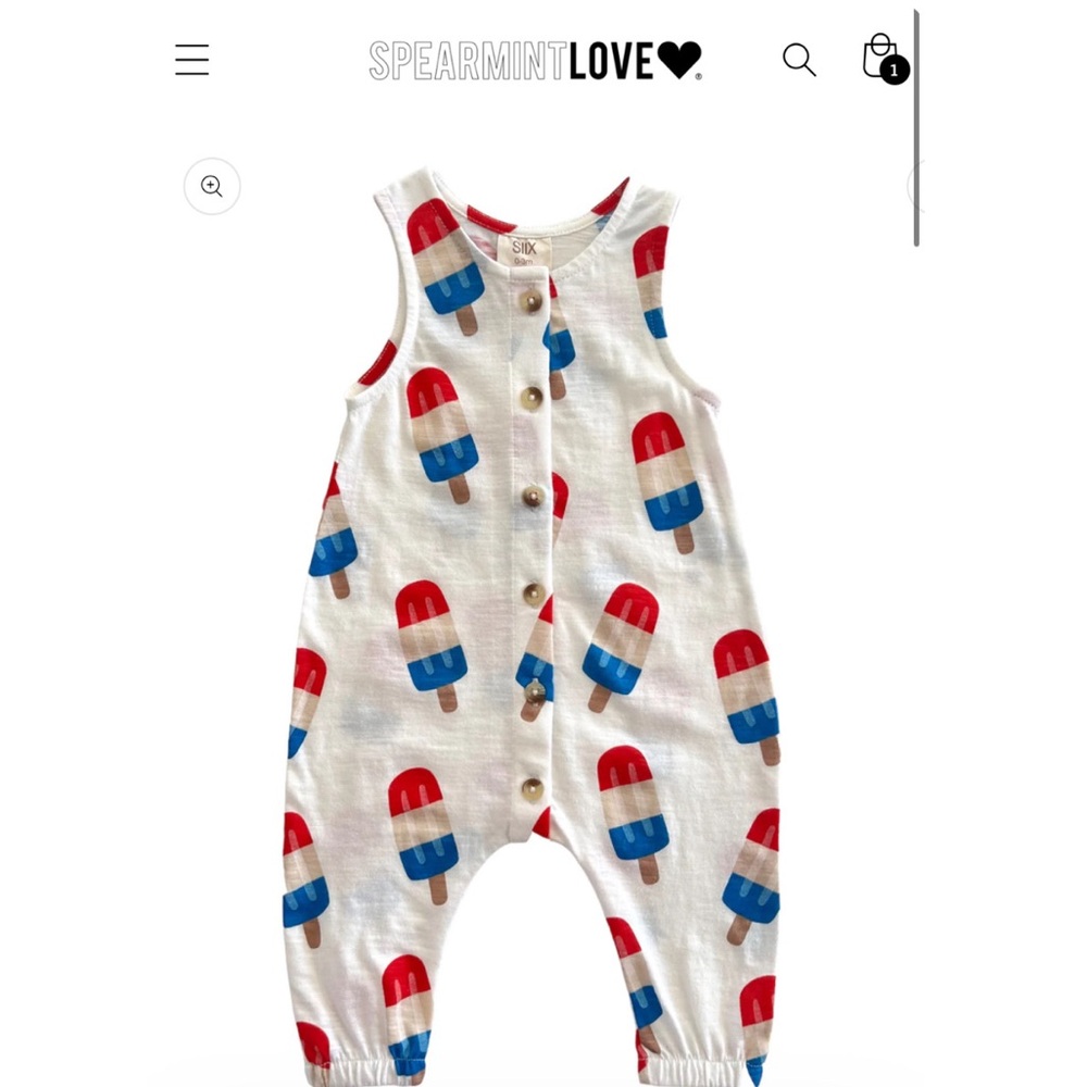 Spearmint Love Popsicle Jumpsuit